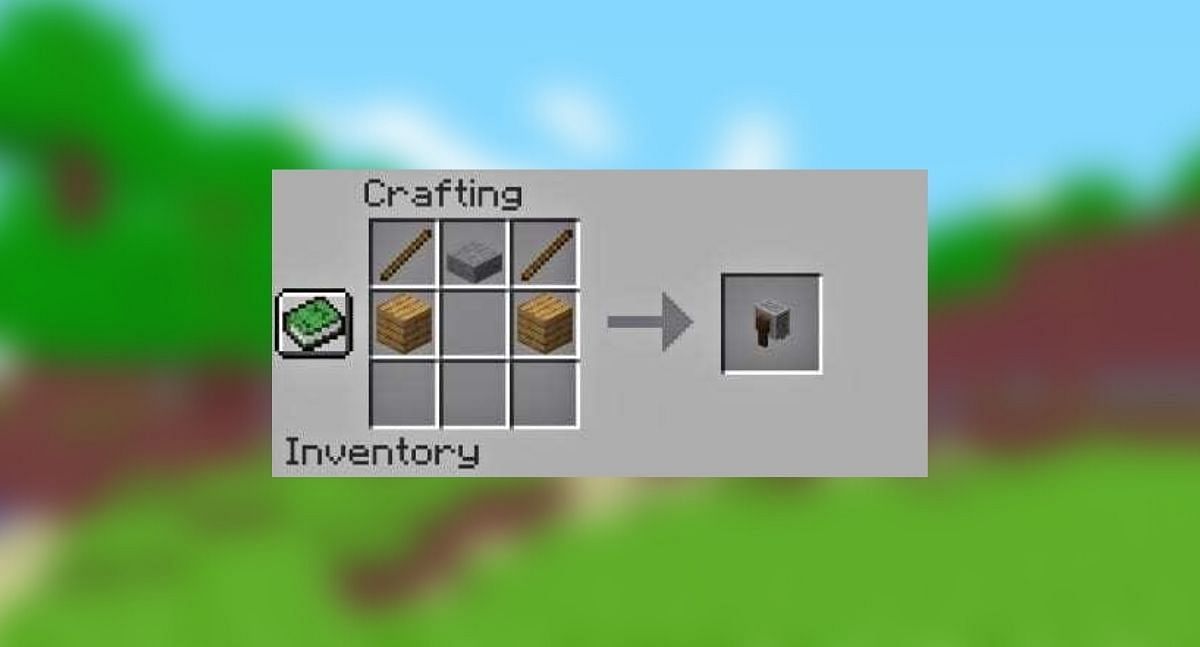 وصفة حجر الطحن بسيطة إلى حد ما في Minecraft (الصورة من Mojang)