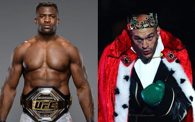 Francis Ngannou claims he will fight Tyson Fury "under any special rule set" after UFC 270