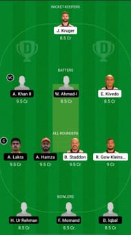 SAL vs KAS Dream11 Prediction - Sharjah CBFS T20