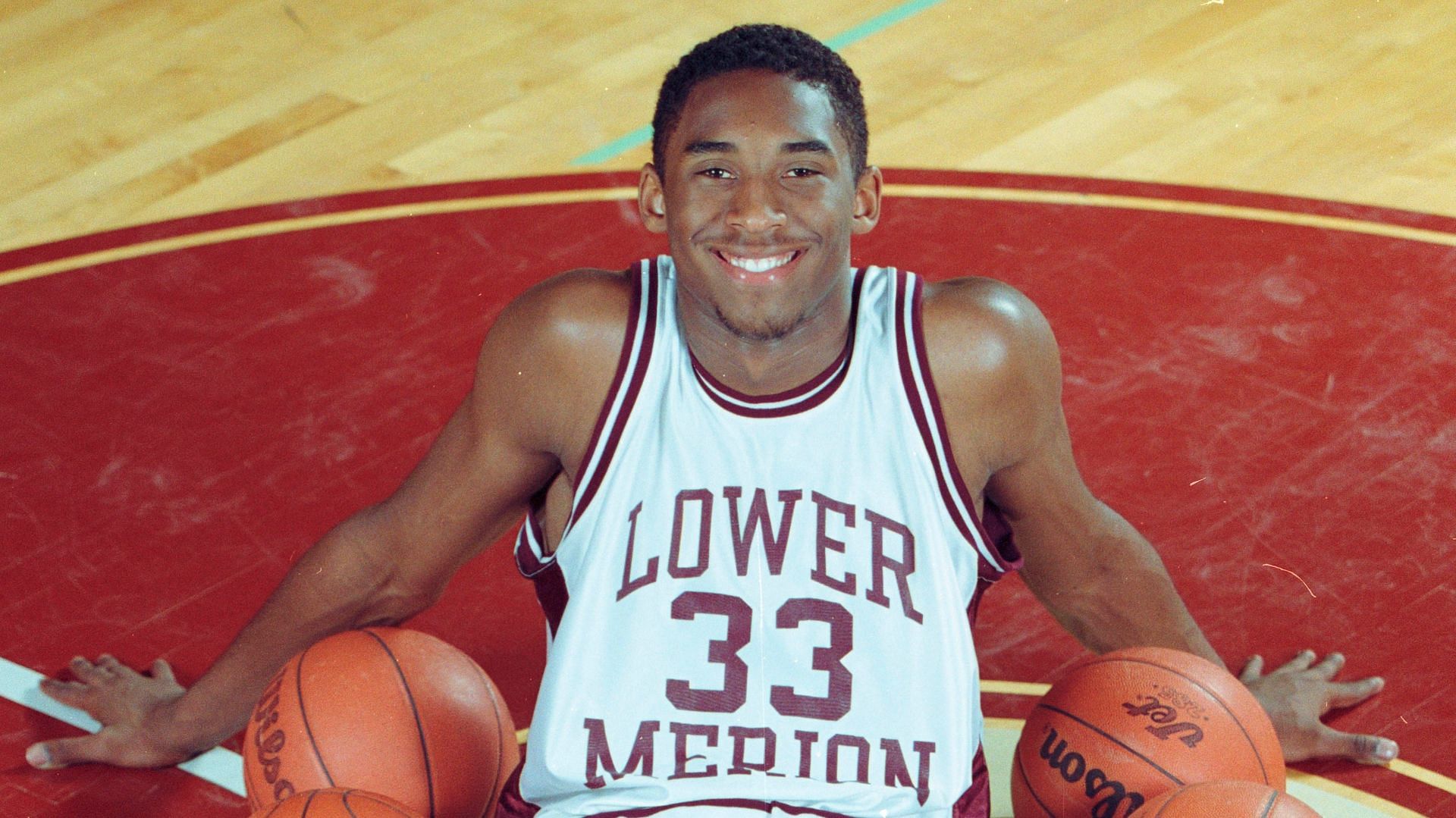 Kobe Bryant as a teenager in Lower Merion High School [Source: USA Today]