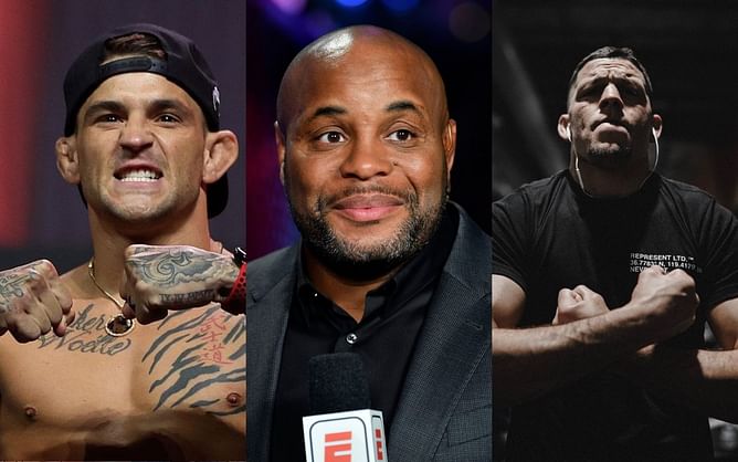 "He fits"- Daniel Cormier on Dustin Poirier possibly being Nate Diaz's next opponent