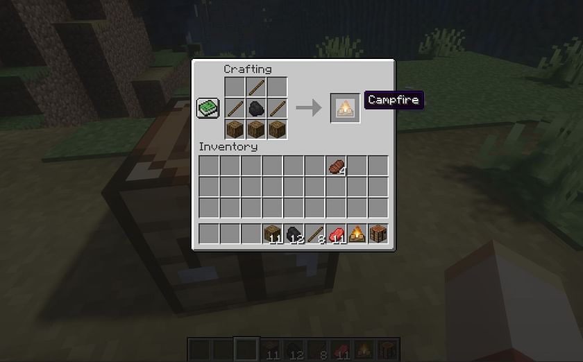 How to use campfires to cook food in Minecraft