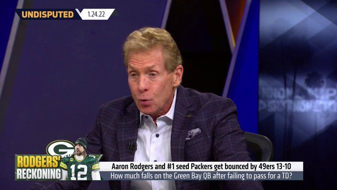 Skip Bayless labels Aaron Rodgers as 'over-hyped' and 'overrated