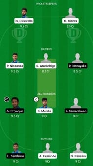 KAN vs DAM Dream11 Prediction - Sri Lankan NSL One-Day