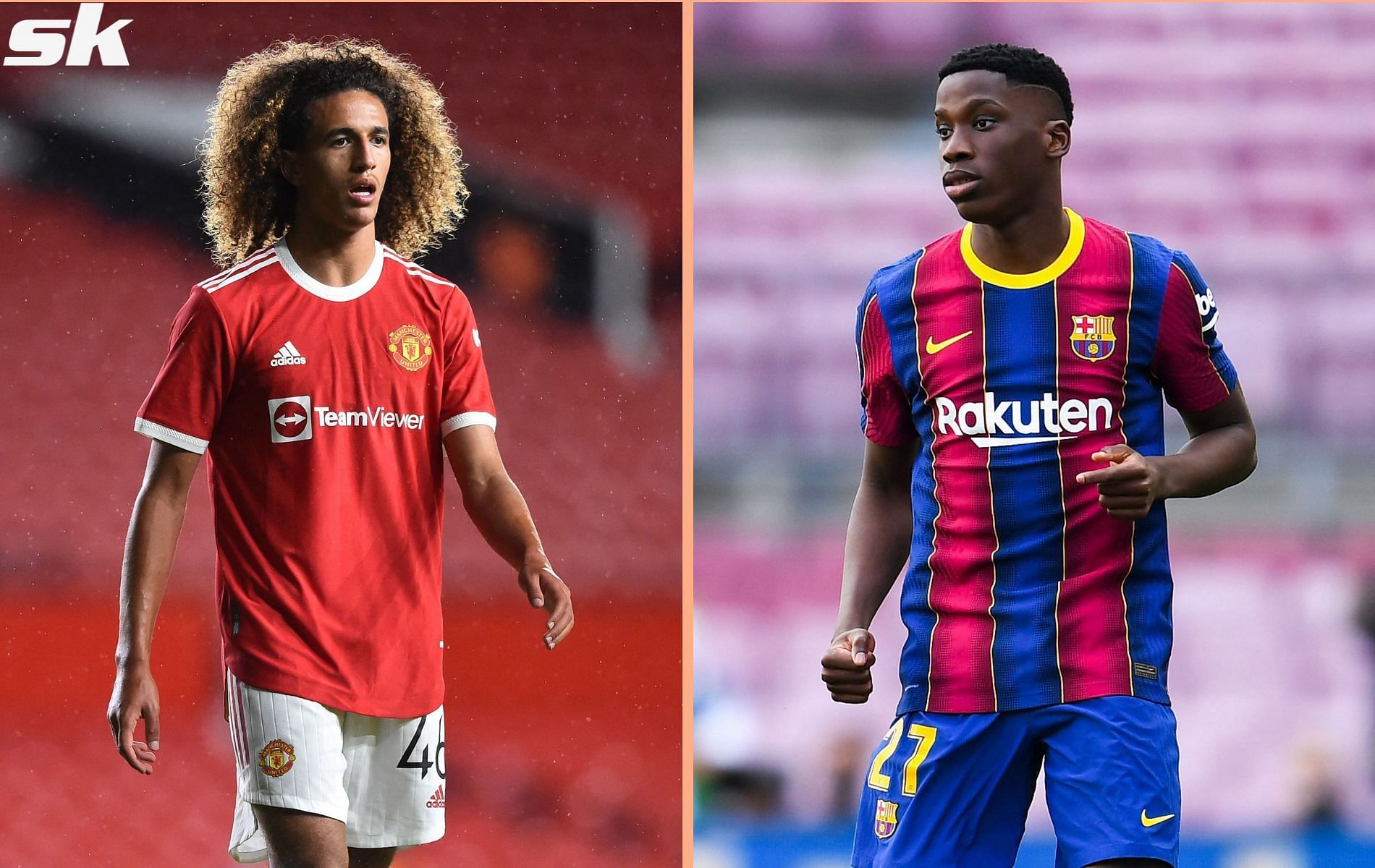 Manchester United wonderkid Hannibal Mejbri and Barcelona academy graduate Ilaix Moriba will be part of AFCON