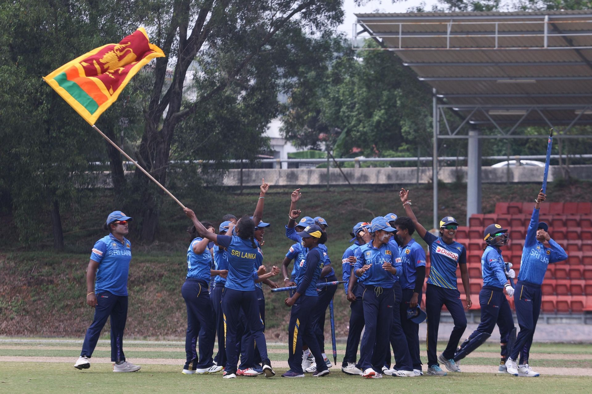 श्रीलंका ने निर्णायक मुकाबले में बांग्लादेश को हराया (Photo - ICC)