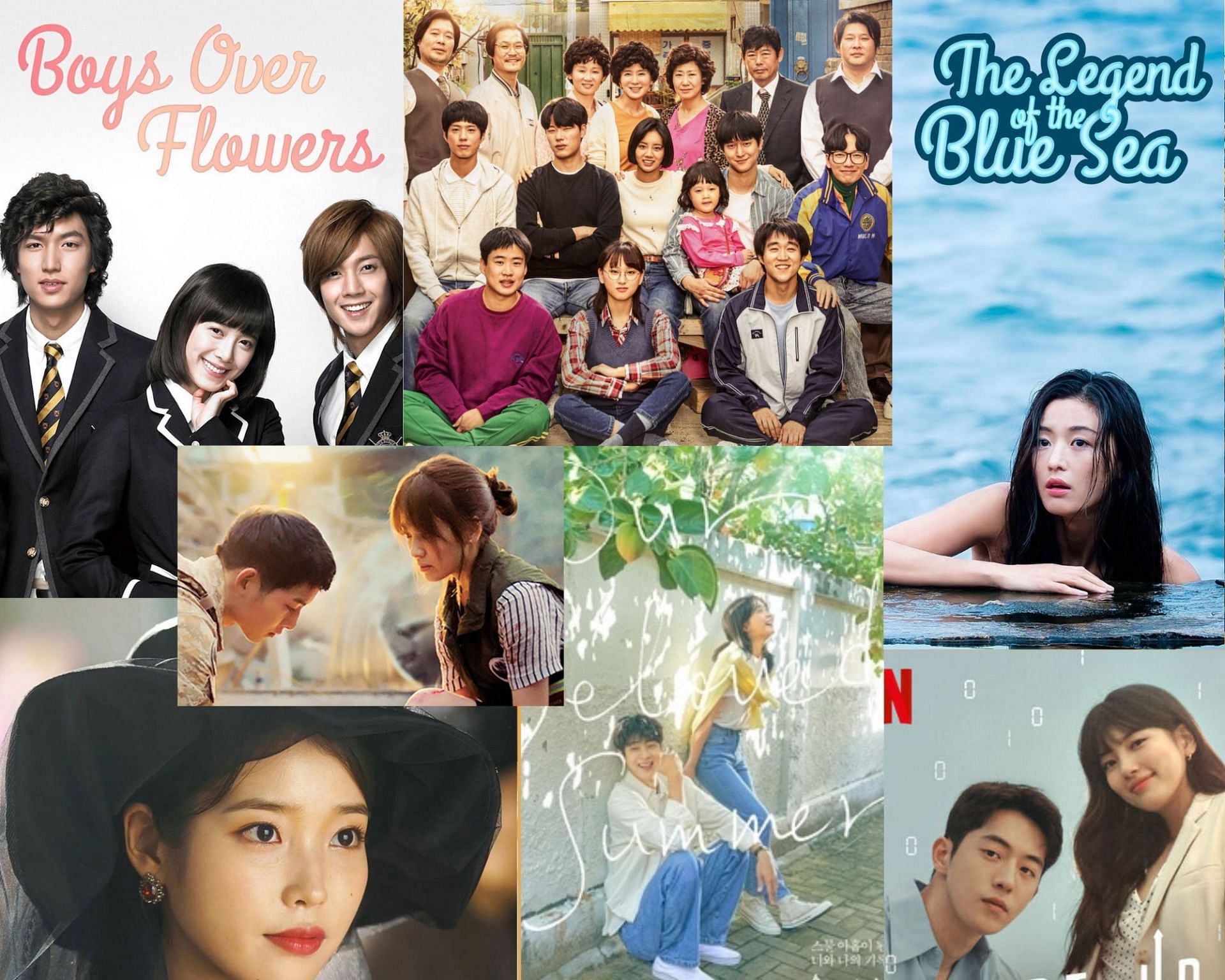 Official posters of some K-dramas that have the best OSTs (Image via Sportskeeda)