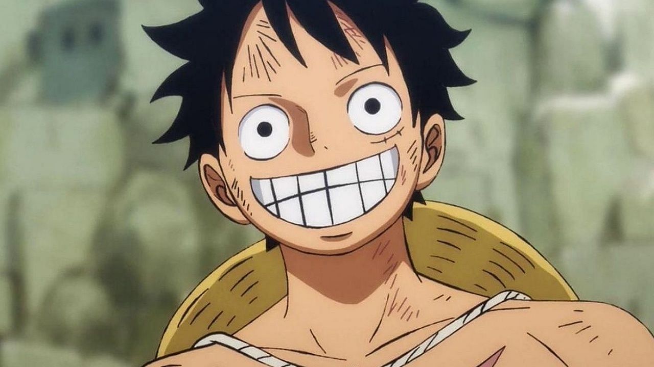 Luffy as seen during the One Piece anime