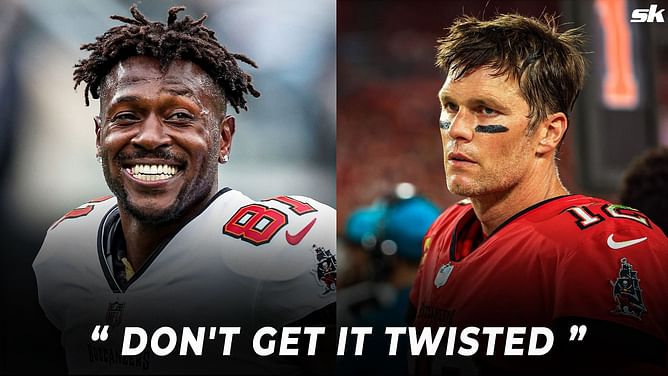 "Don't get it twisted" - Antonio Brown clarifies his situation with Tom Brady
