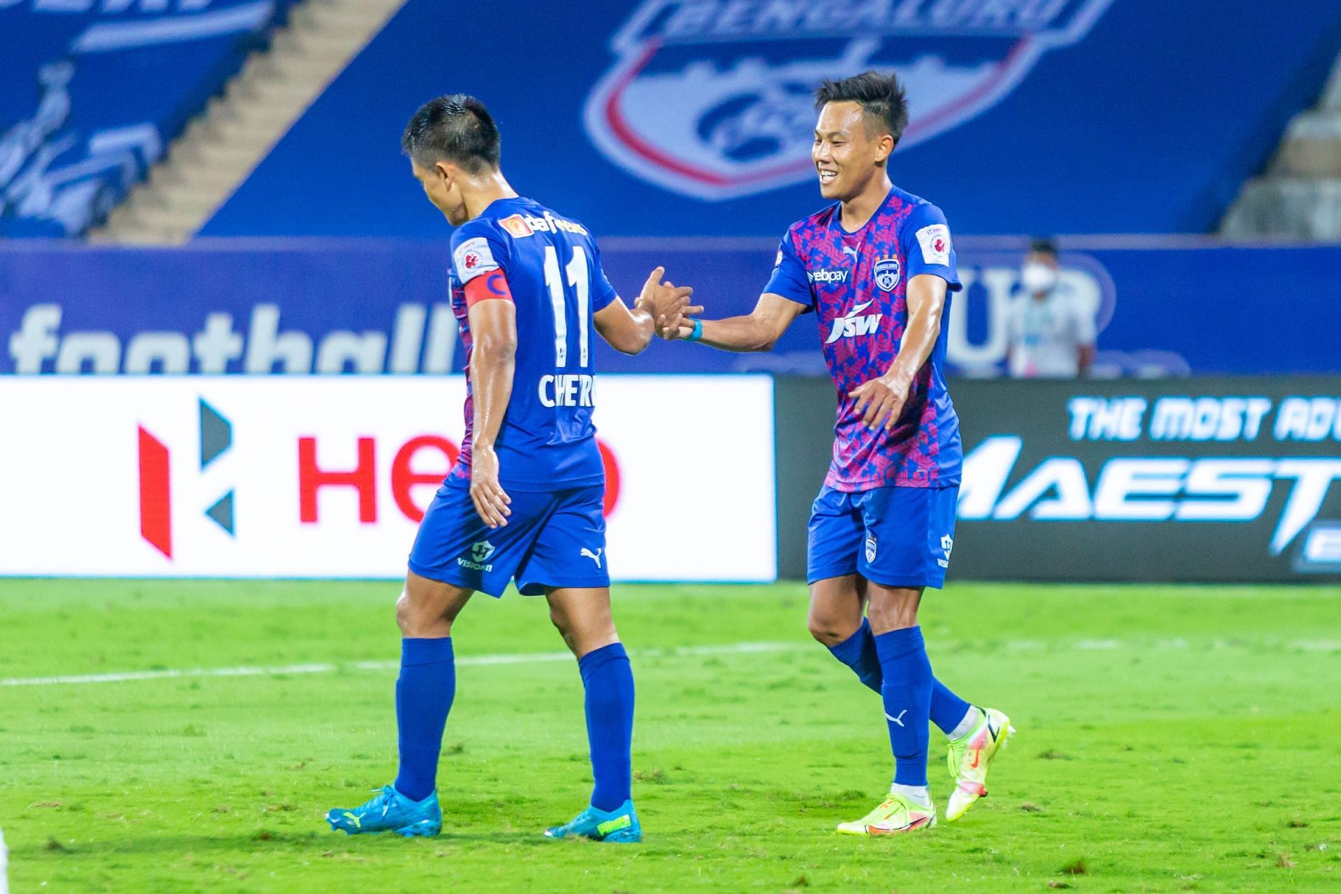 Bengaluru FC&#039;s Udanta Singh scored a brace against Chennaiyin FC (image Courtesy: ISL)