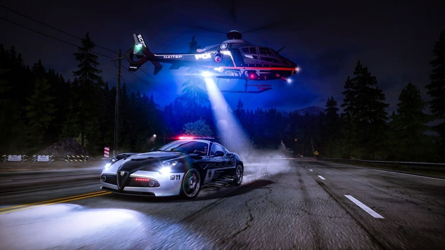 Adrrenaline rush (Screenshot from Need For Speed: Hot Pursuit Remastered)
