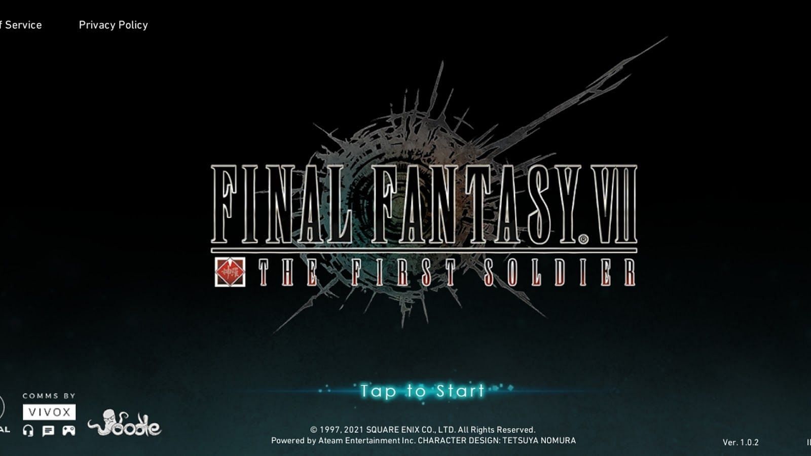 FFVII: The First Soldier (Image via SQUARE ENIX Co., Ltd.)