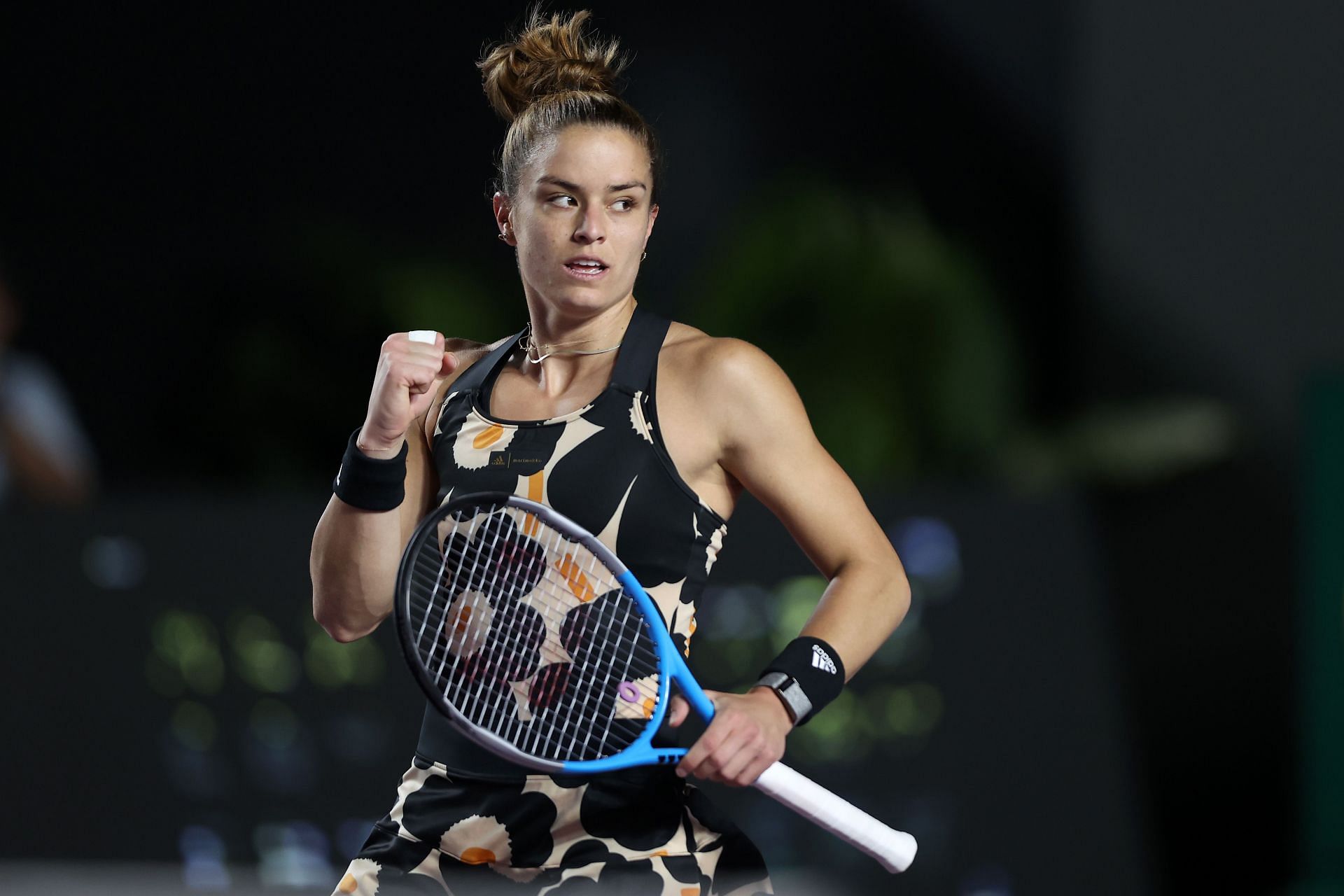 Maria Sakkari at the 2021 WTA Finals