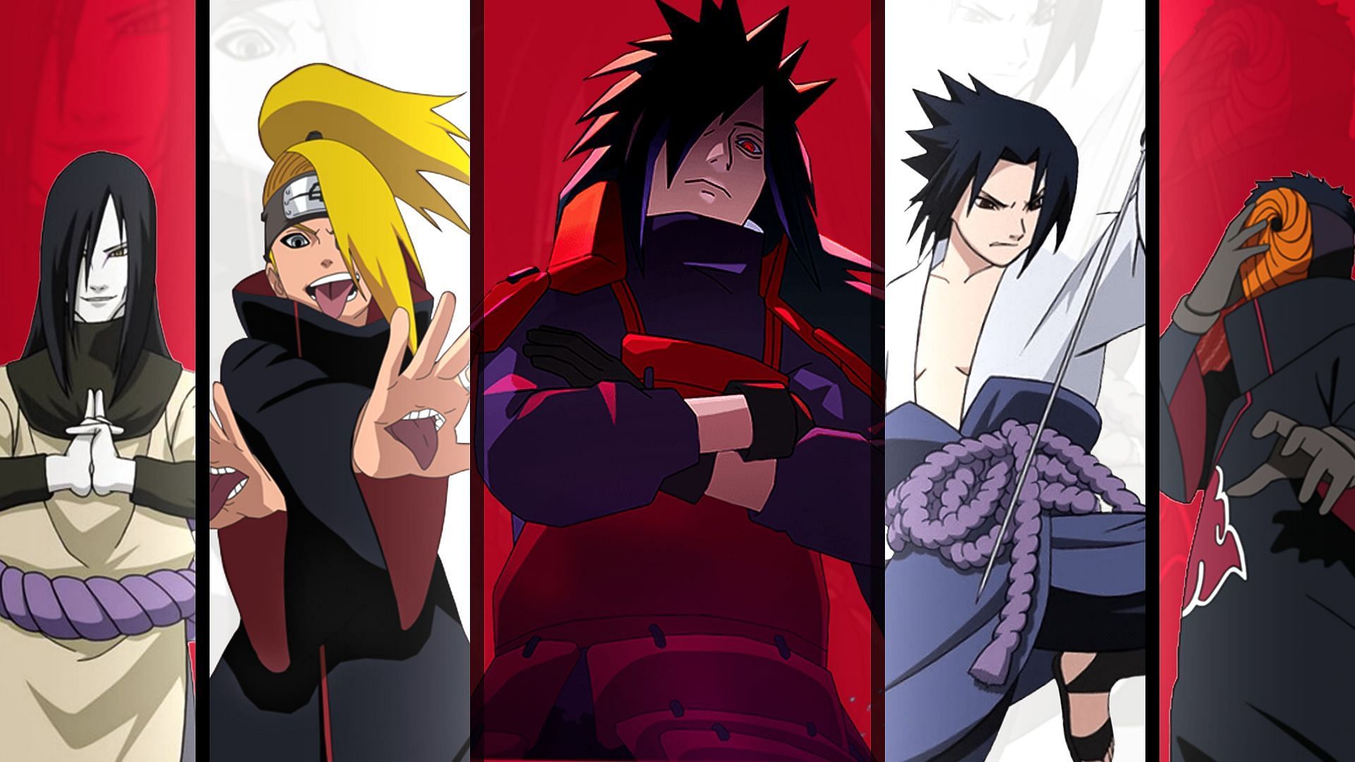 Top 10 Ninjas mais poderosos da akatsuki