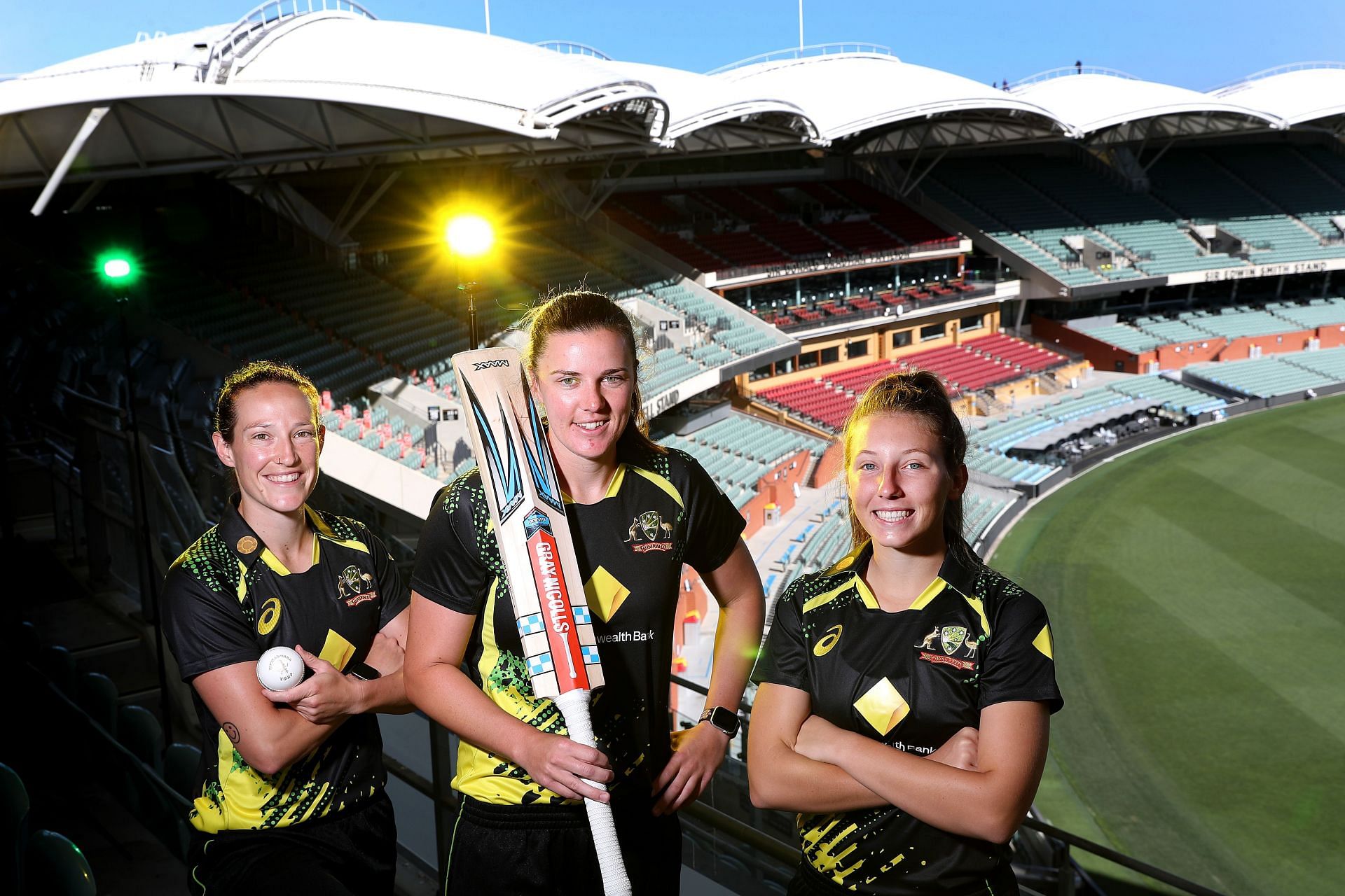 Australian cricketers ahead of Women&#039;s Ashes