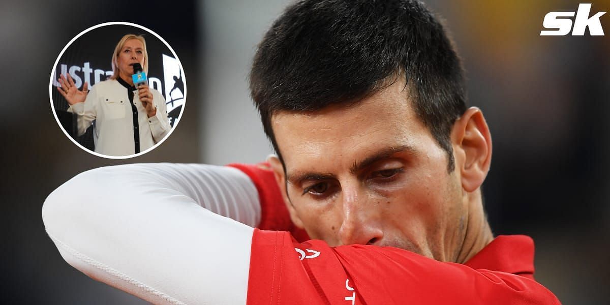 Martina Navratilova blames Novak Djokovic for his visa fiasco