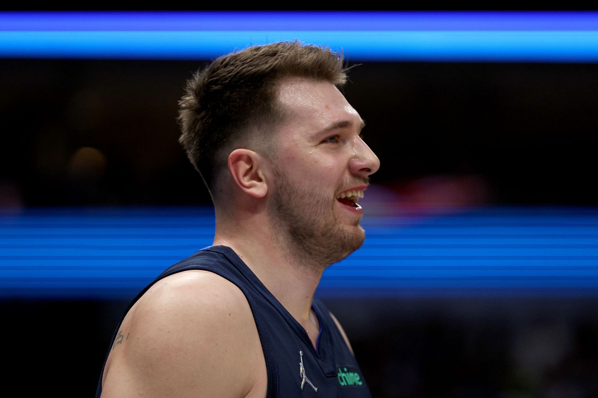 Luka Doncic of the Dallas Mavericks