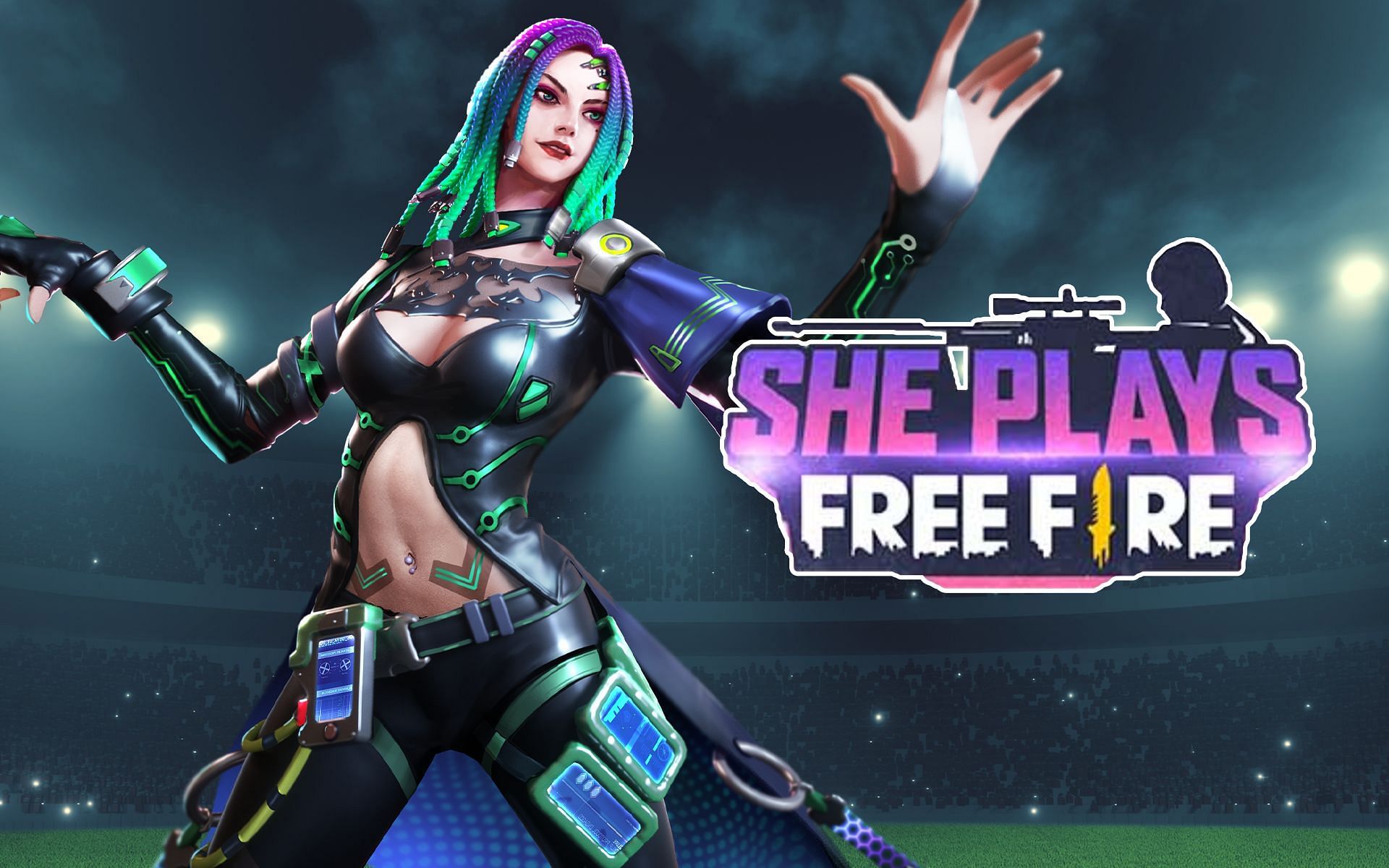 She Plays Free Fire events will offer numerous female-themed rewards (Image via Sportskeeda)
