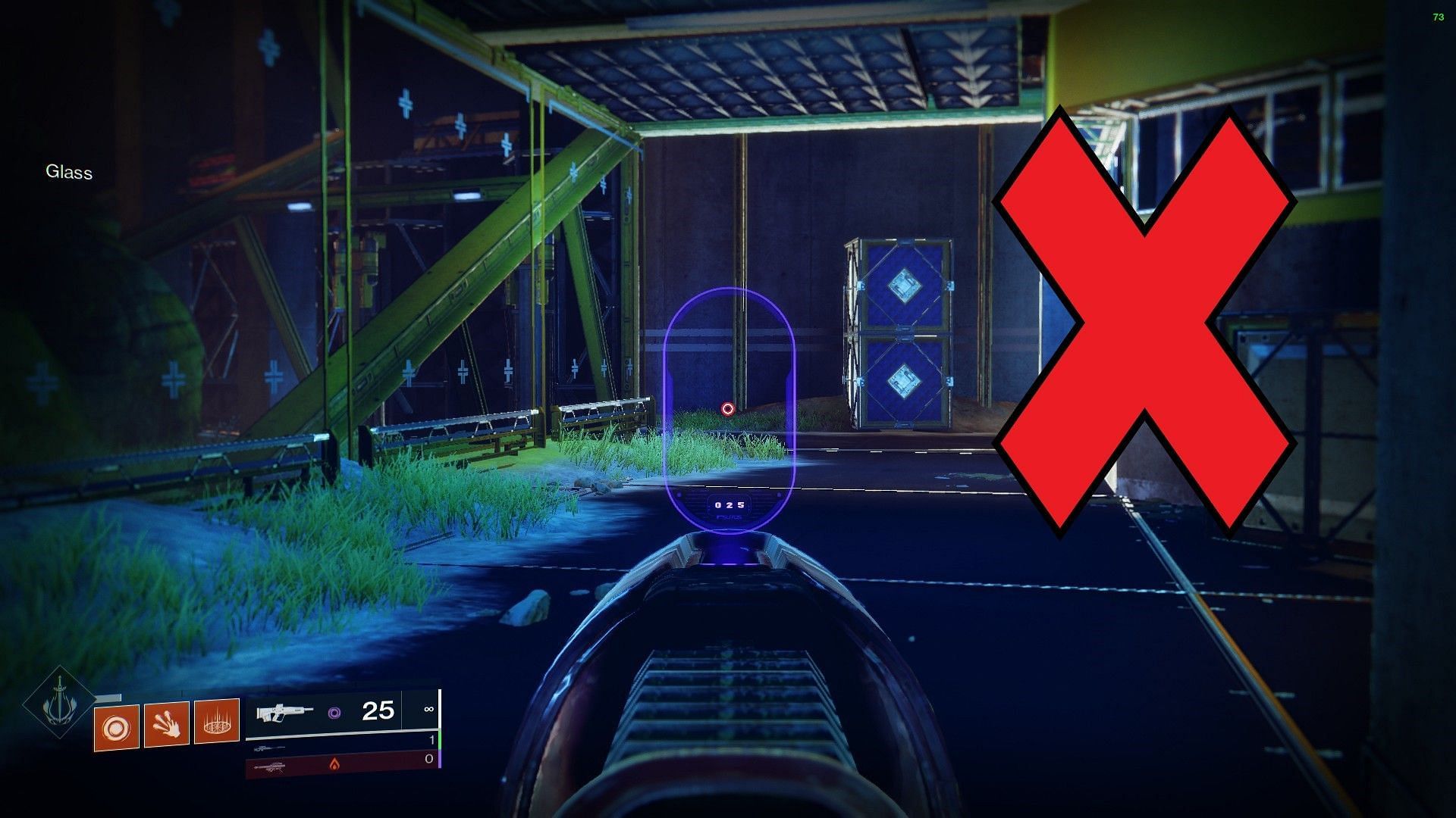 Wrong peeking from Fuel spawn (Image via Destiny 2)