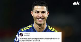 "His chest has done more than Messi's feet in 2022" - Manchester United fans react to Cristiano Ronaldo's 'surreal' pass for Mason Greenwood's goal
