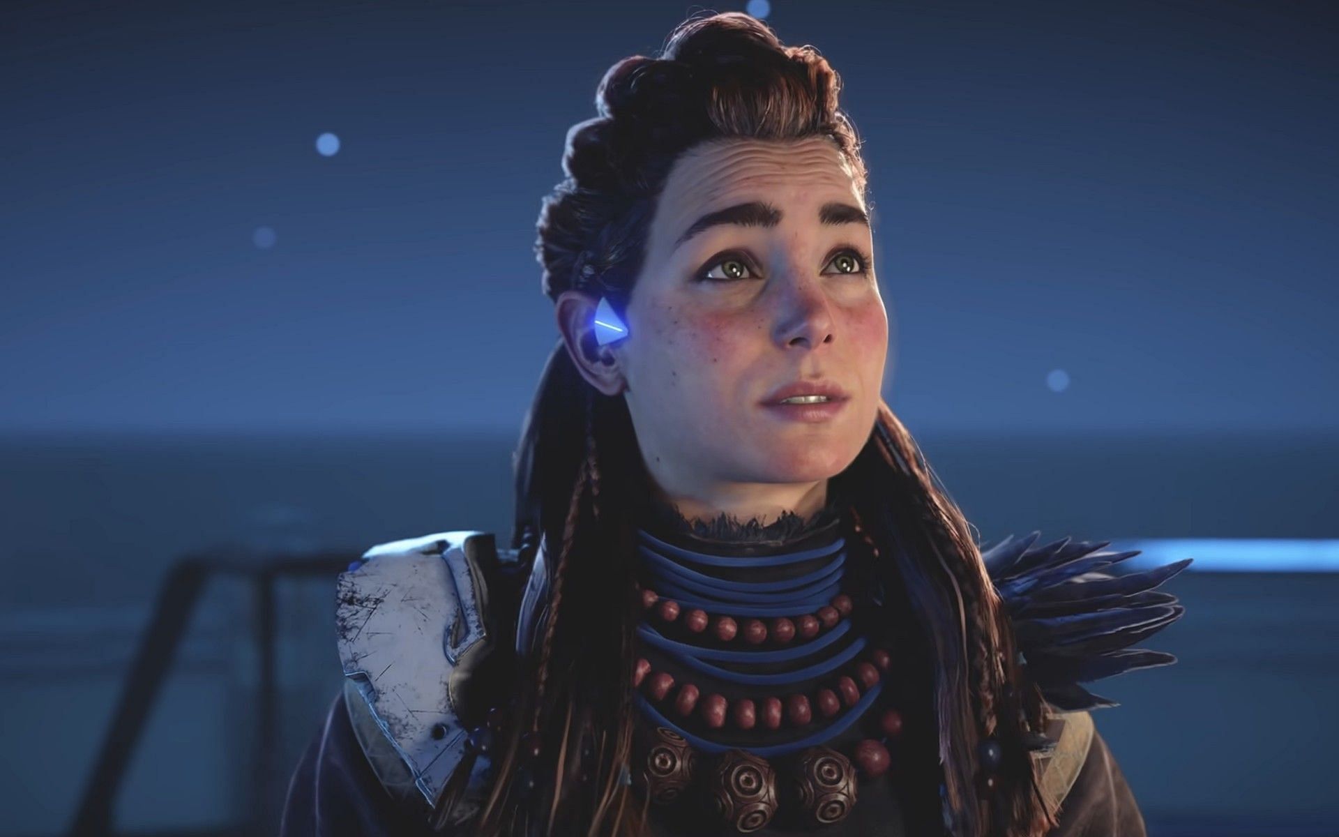 Aloy has a fantastic voice actor (Image via Sony)