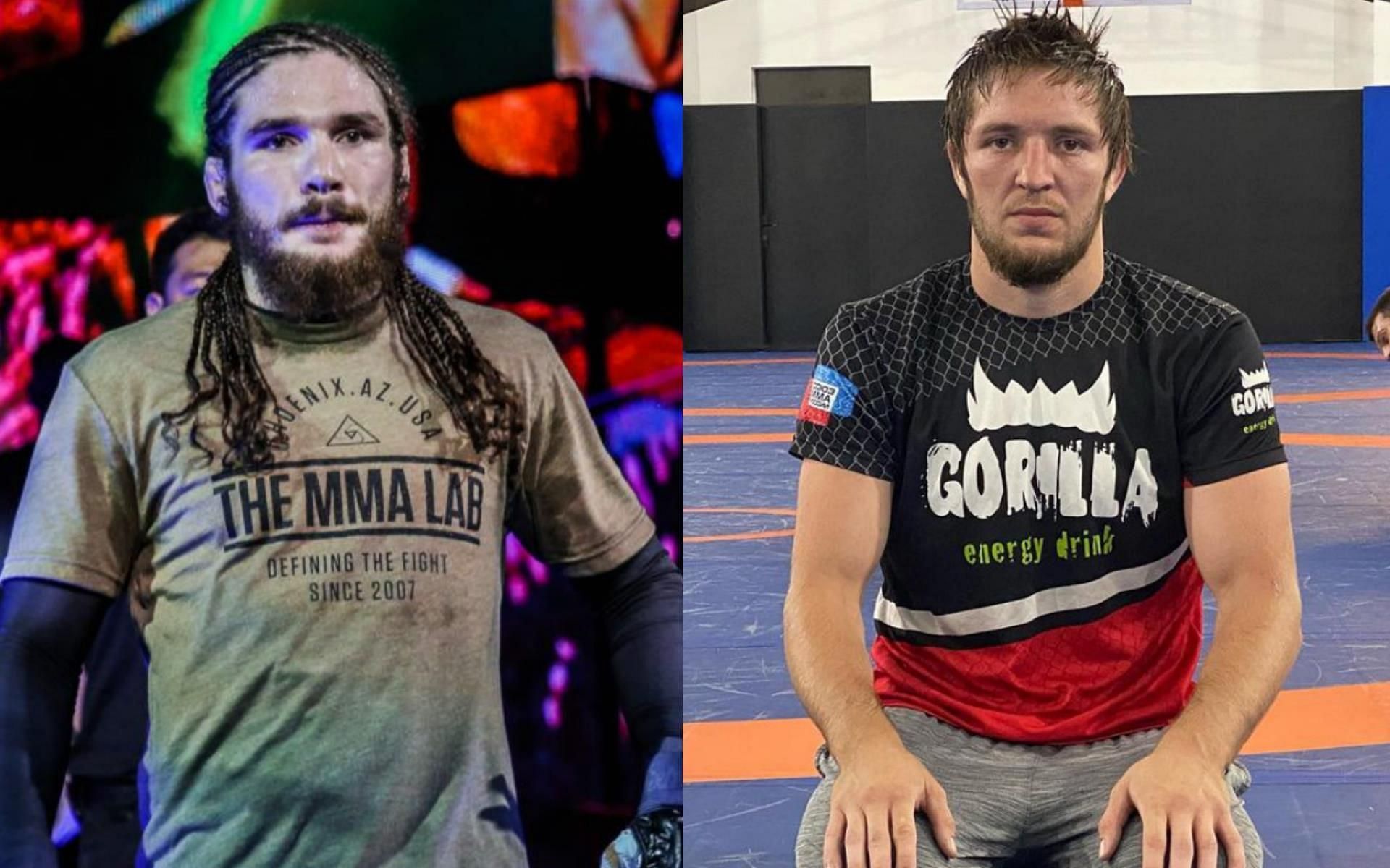 James Nakashima (Left) and Saygid Izagakhmaev (Right) clash in a battle of wrestlers | [Photos: ONE Championship]