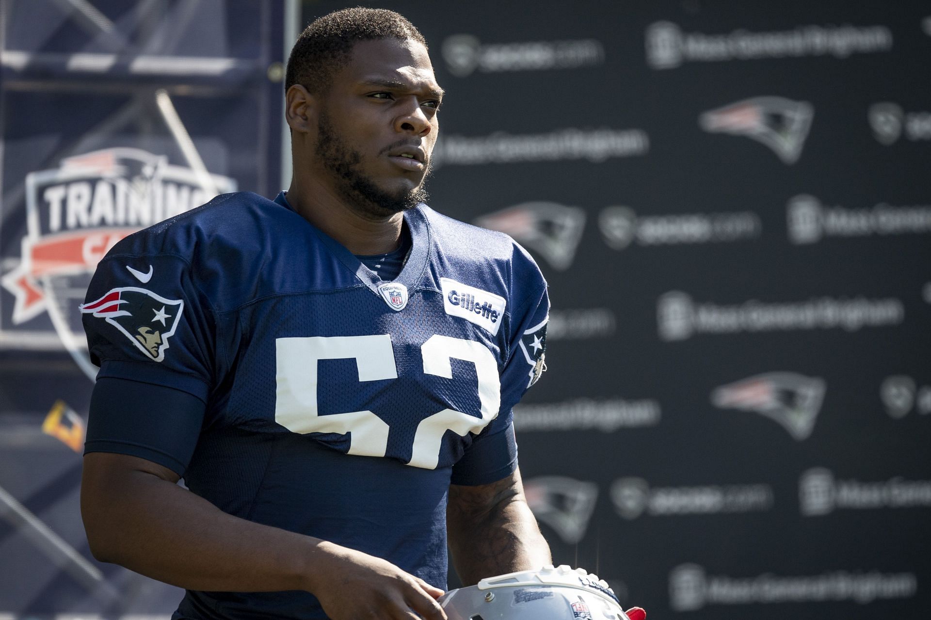 Ronnie Perkins at New England Training Camp