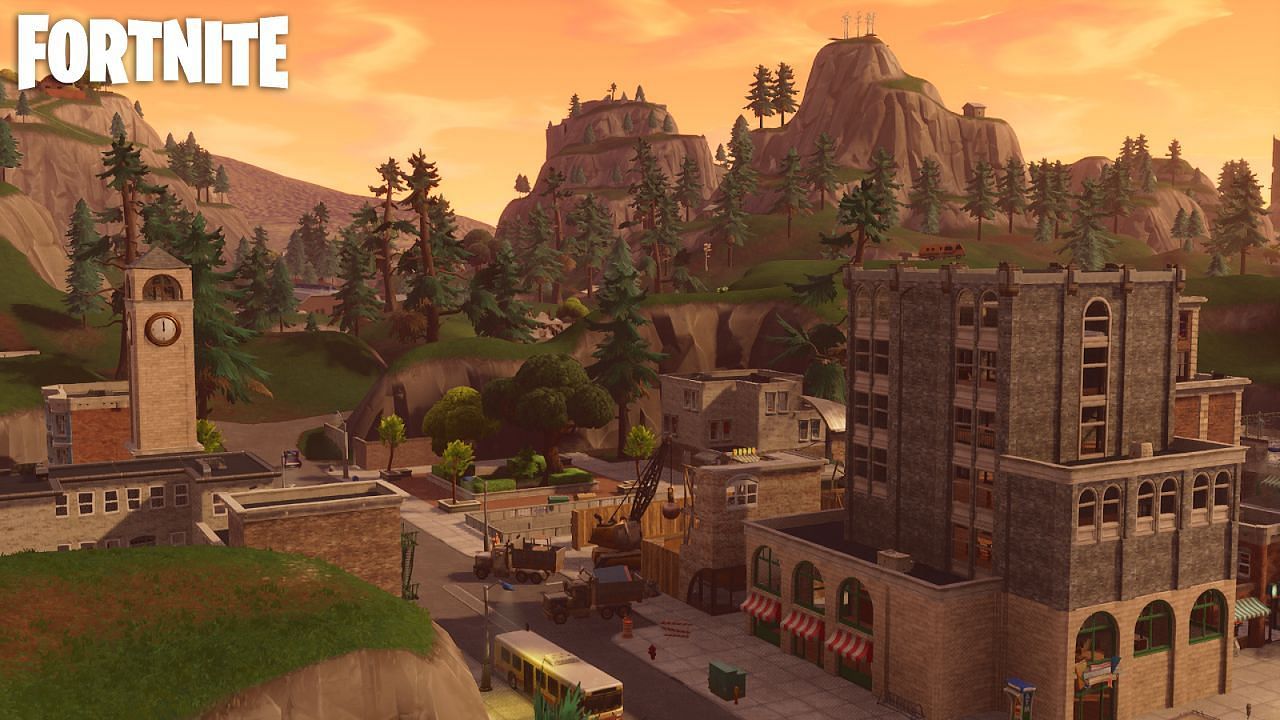 Will Tilted Towers get destroyed once again? (Image via Epic Games)