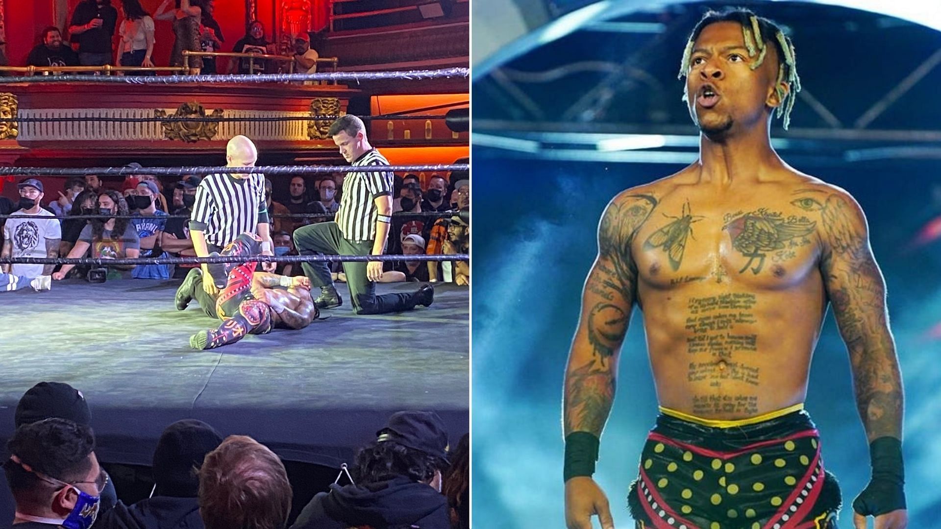 Lio Rush suffered an injury at PWG&#039;s Battle of Los Angeles