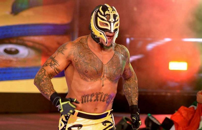 Rey Mysterio entered the 2014 Royal Rumble Match at #30.