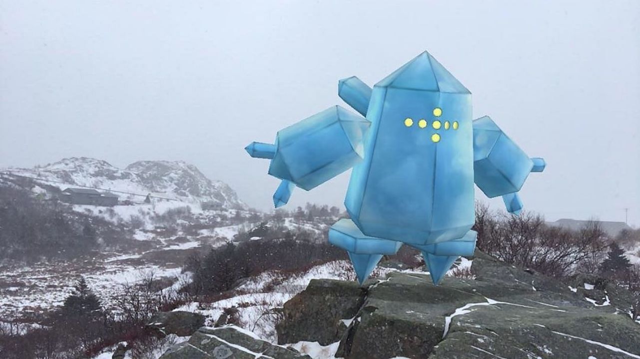 It may be defense-minded, but Regice is still a great pick (Image via Niantic)