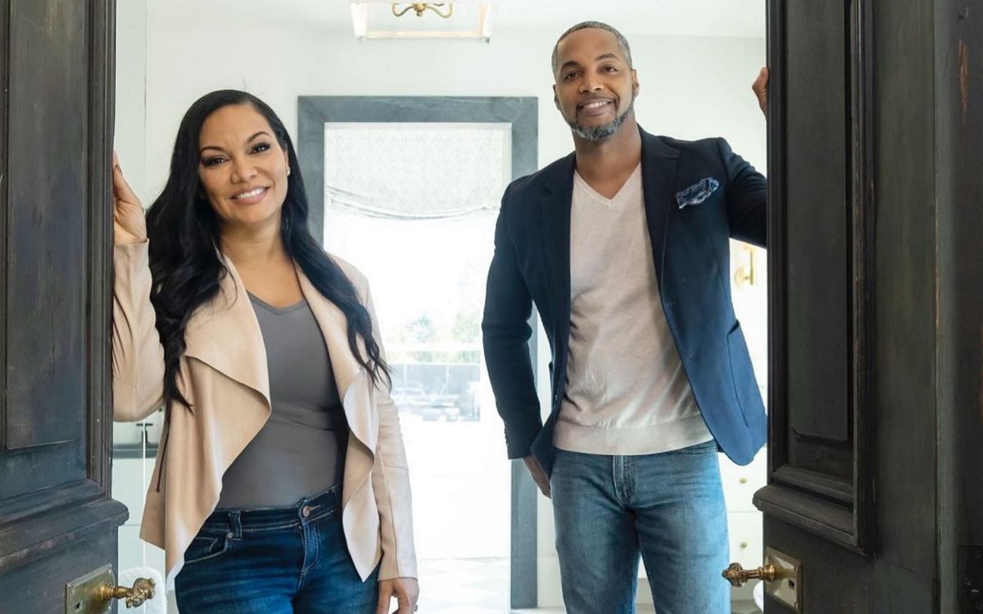 Egypt Sherrod and Mike Jackson from &lsquo;Married to Real Estate&rsquo; (Image via egyptsherrod/Instagram)