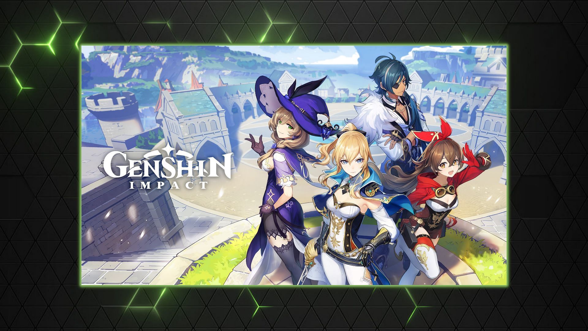 Genshin Impact will be playable on the Nvidia GeForce Now (Image via Nvidia, miHoYo)