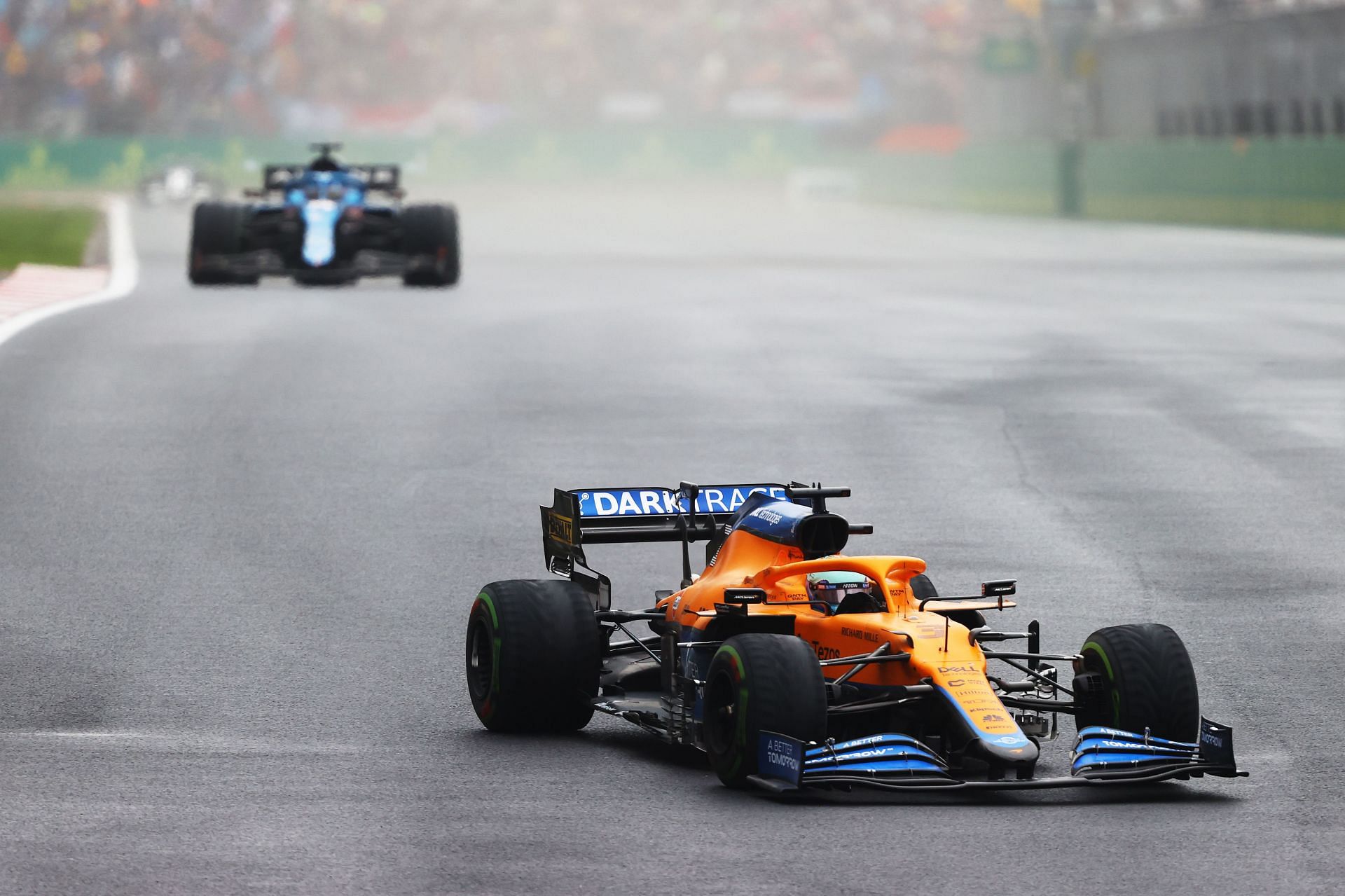 Daniel Ricciardo in action for McLaren at the 2021 Turkish Grand Prix (Photo by Bryn Lennon/Getty Images)