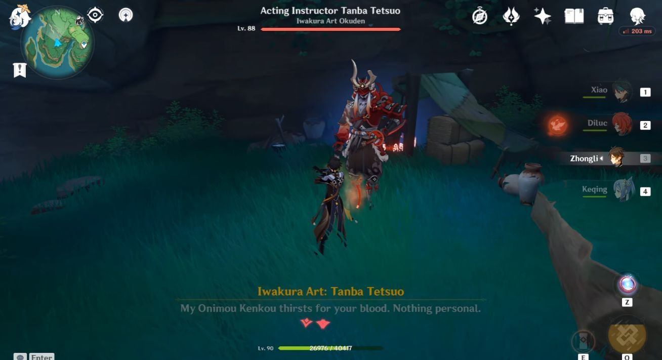 Tatarasuna, Kannazuka (Image via WoW Quest, YouTube)