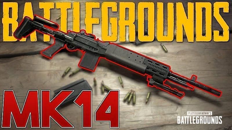 MK14 weapon (Image via Krafton)