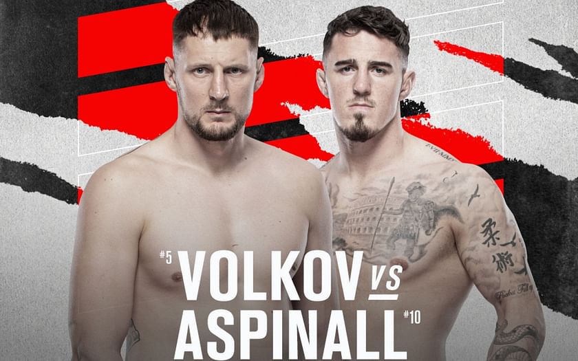 UFC London start time, full fight details