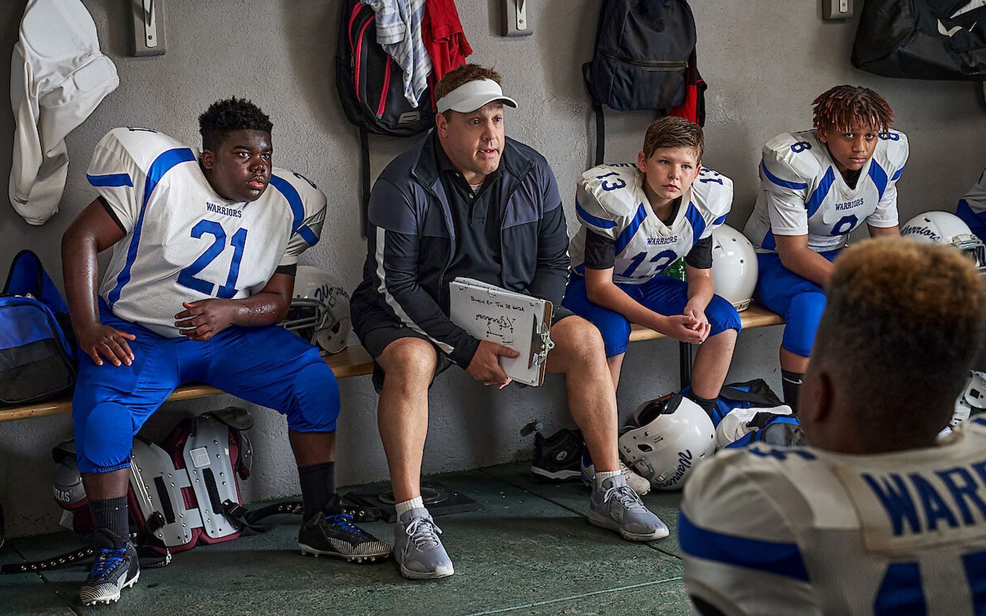 Still from Netflix&#039;s Home Team - Coach Payton with the Warriors (Image via Netflix)