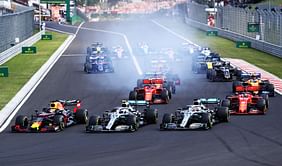 Watch: Lewis Hamilton's aggressive overtake over teammate Valtteri Bottas at 2019 Hungarian Grand Prix