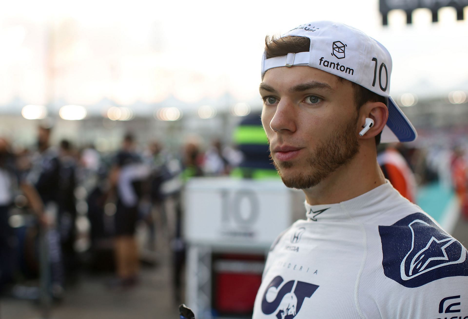 Pierre Gasly on the grid during the F1 Grand Prix of Abu Dhabi (Photo by Peter Fox/Getty Images
