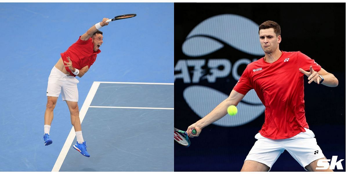 Spain and Poland confirmed their place in the semifinals of the ATP Cup