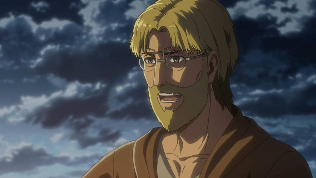 Zeke as seen in the Attack on Titan anime. (Image via WIT Studio)