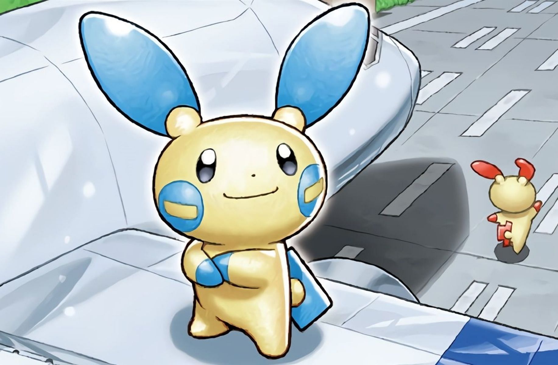 Minun is the polar opposite of Plusle (Image via The Pokemon Company)