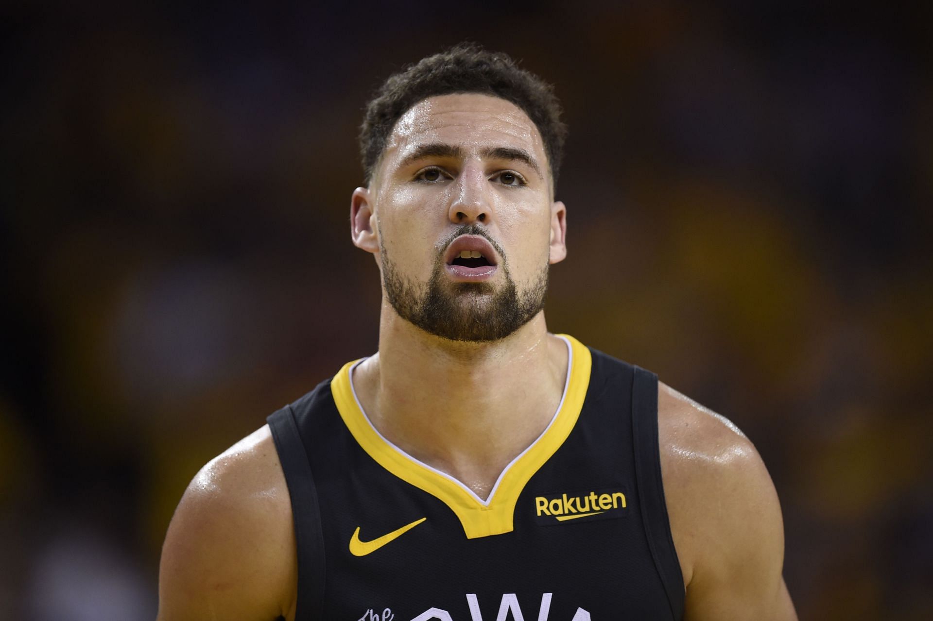 Klay Thompson is determined to debut in front of the adoring and loyal Chase Center crowd. [Photo: The Mercury News]