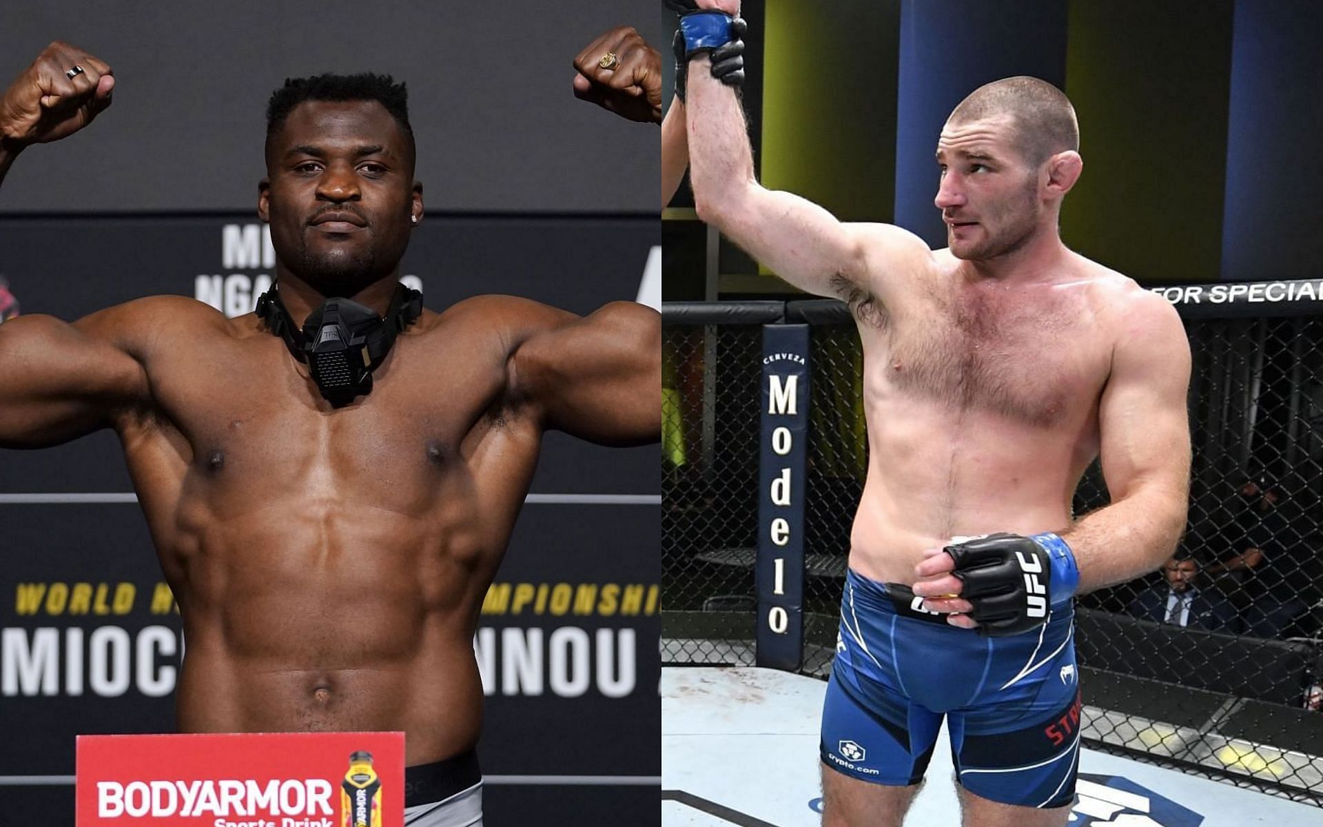Sean Strickland has explained his interest in sparring Francis Ngannou at the gym