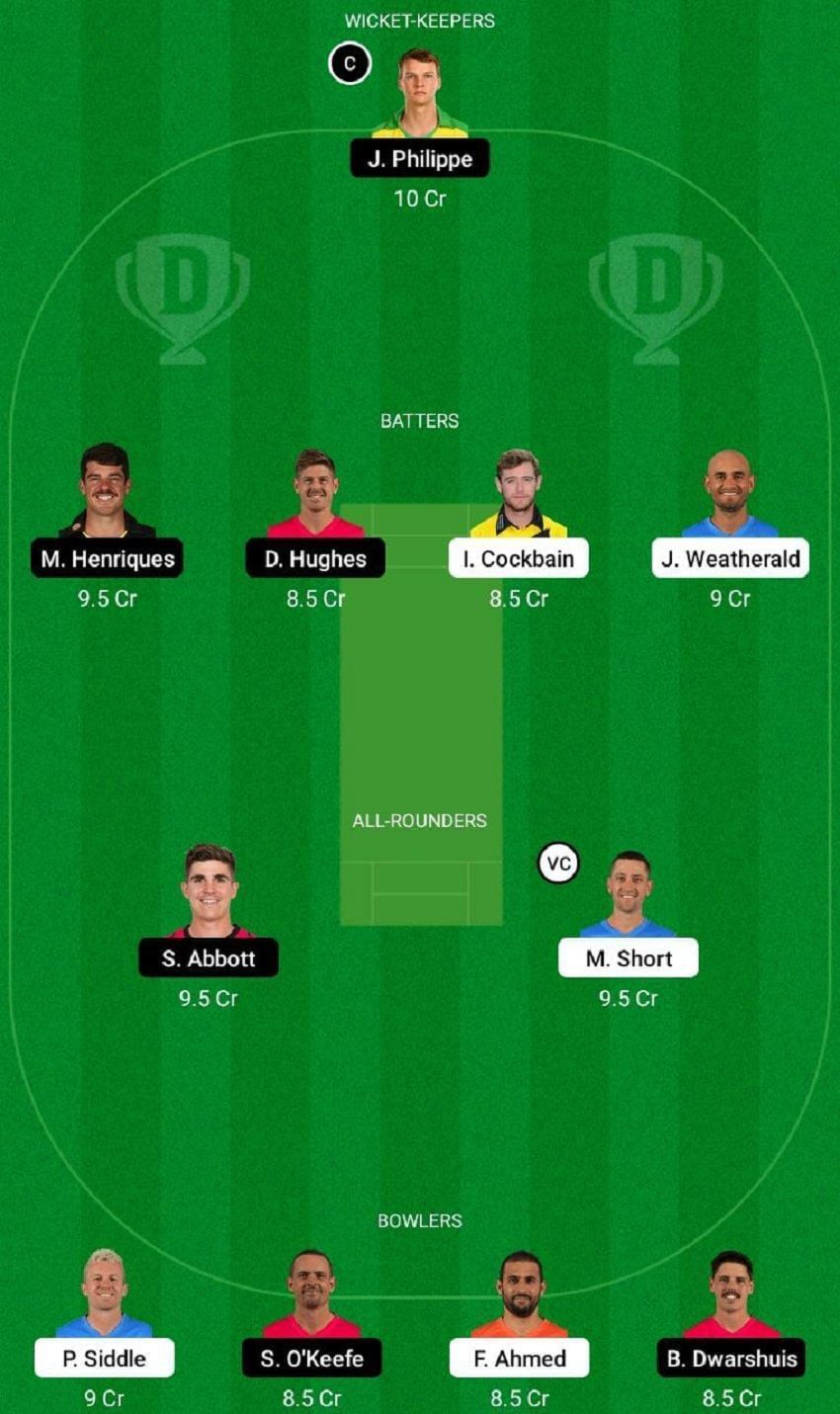 STR vs SIX Dream11 Fantasy Tip #1