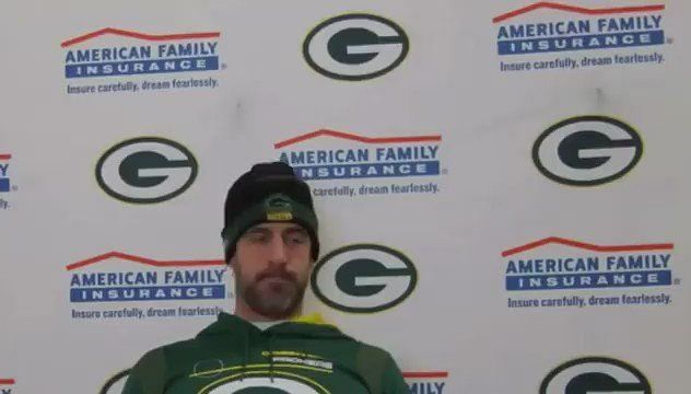 Ari Meirov]- Aaron Rodgers says on @PatMcAfeeShow that he texted