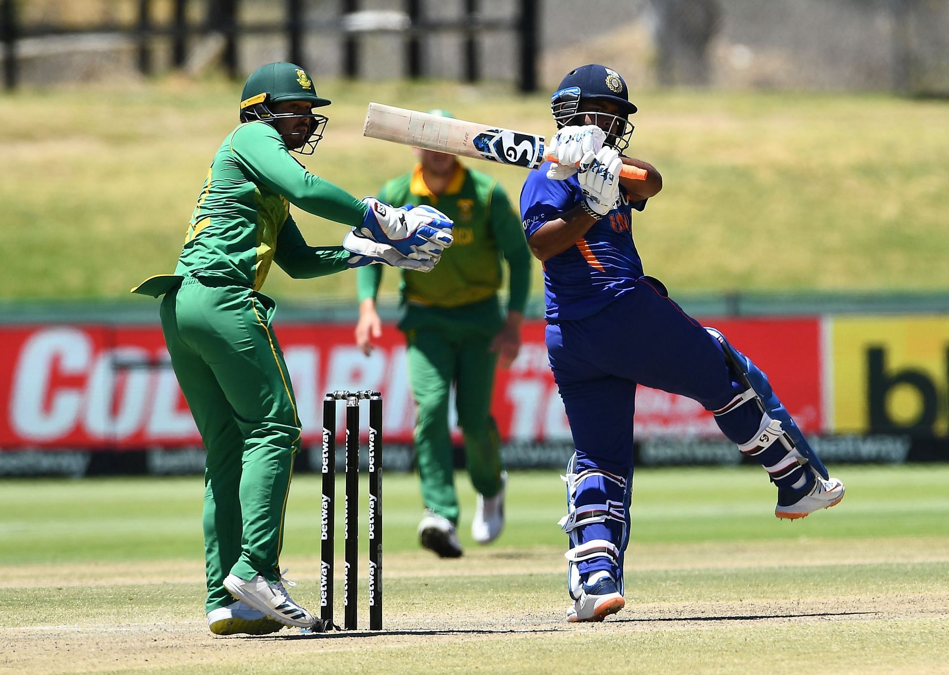 Rishabh Pant played a belligerent knock in the second ODI against South Africa.