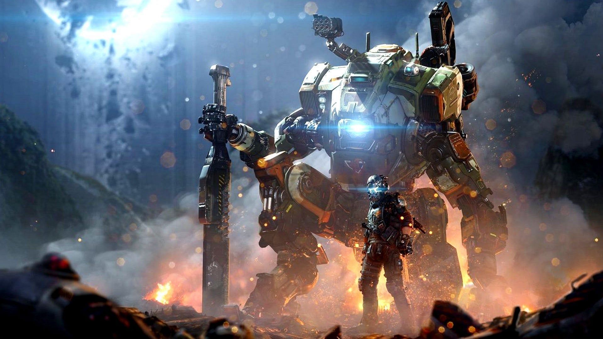 Sorry, it&#039;s not a Titanfall game (Image via Respawn Entertainment)