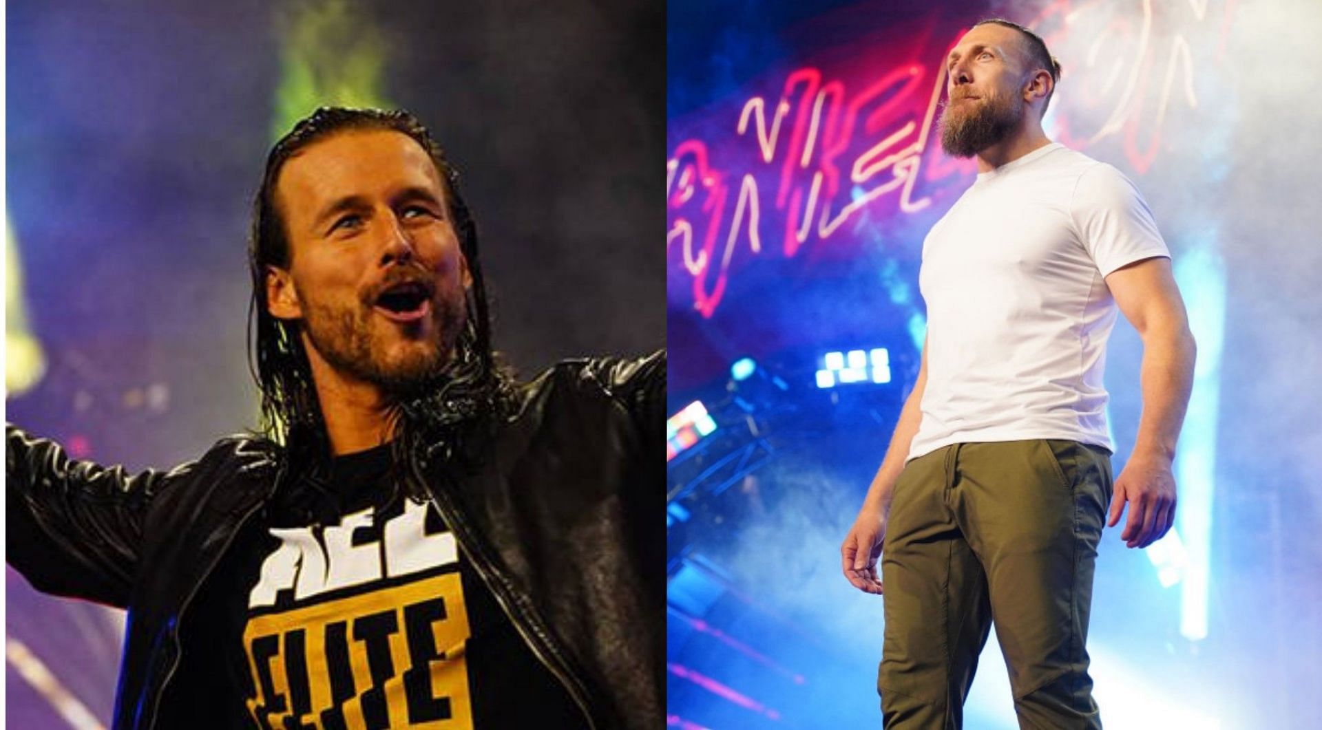 Adam Cole (left) and Bryan Danielson (right)